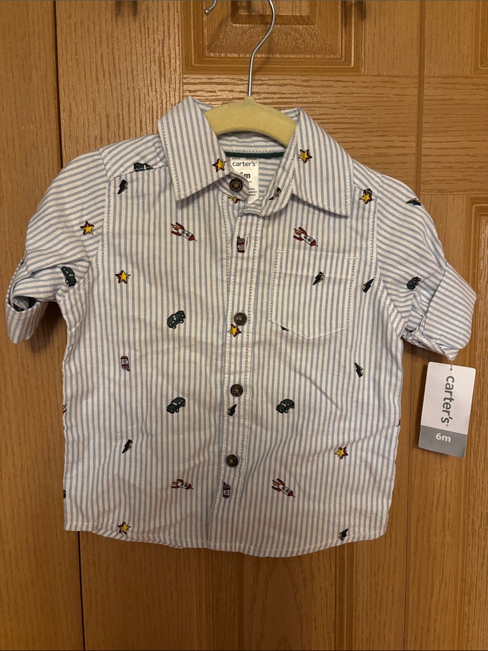 Carter’s 6 Month Button Down NWT
